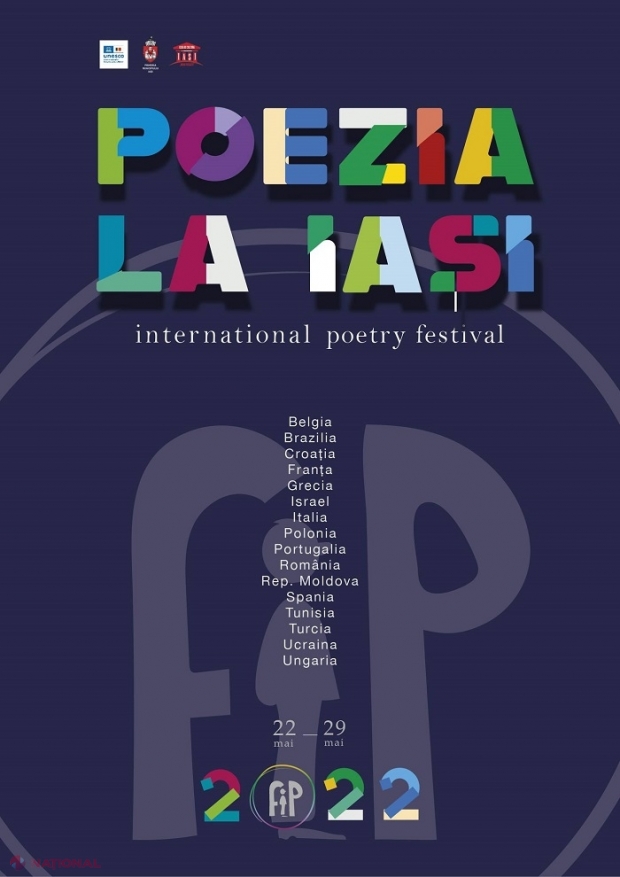 Iași, Capitala Europeană a Poeziei: Festivalul internațional care reunește circa 70 de poeți din 16 state, inclusiv din R. Moldova