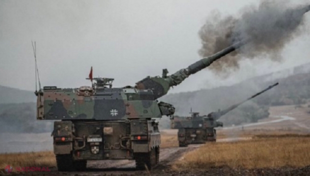 Obuzierele de temut ale Germaniei au ajuns în Ucraina. Pot trage focuri de artilerie pe o distanță de peste 60 de kilometri