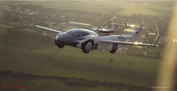 Mașina zburătoare AirCar a primit drept de zbor. De ce anume ai nevoie pentru a o conduce?