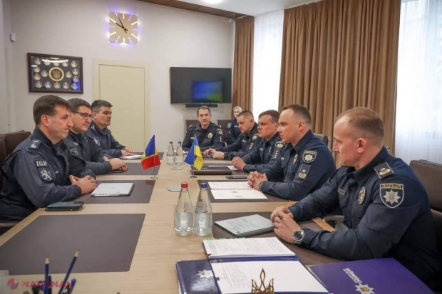 Polițiștii din R. Moldova şi Ucraina îşi sporesc colaborarea: Cazurile de trafic de arme sau droguri, investigate în comun 