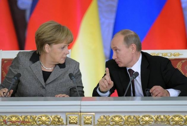 ÎNŢELEGERE // Merkel şi Putin au vorbit despre avionul doborât de o rachetă de tip BUK